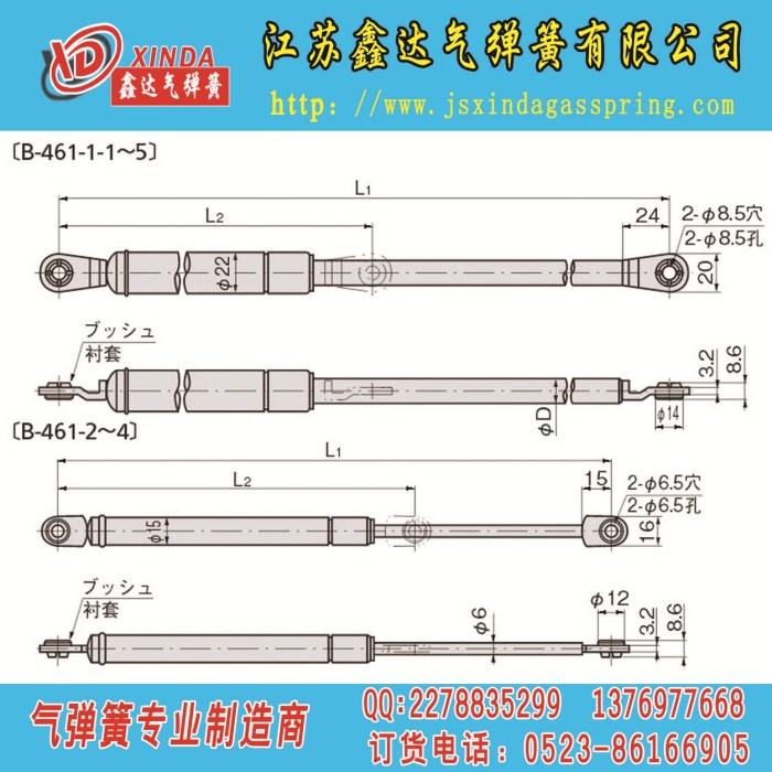 扁头尺寸表